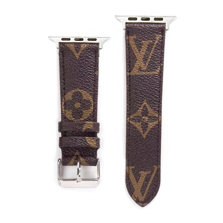 Luxury Monogram Apple Watch Band Big Printing
