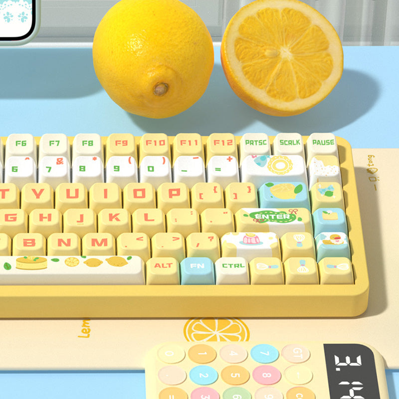 Cheese Cake MDA Profile Dye Sub PBT Keycap Set