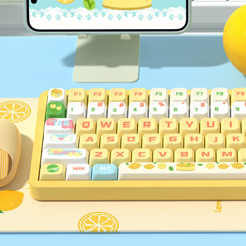 Cheese Cake MDA Profile Dye Sub PBT Keycap Set