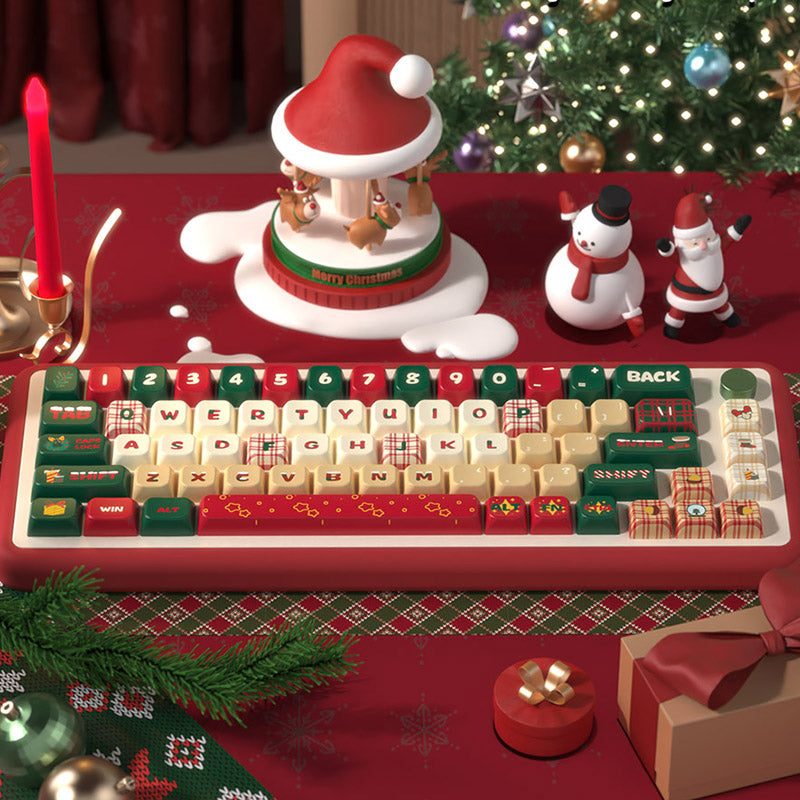 Christmas MDA Profile Dye Sub PBT Keycap Set