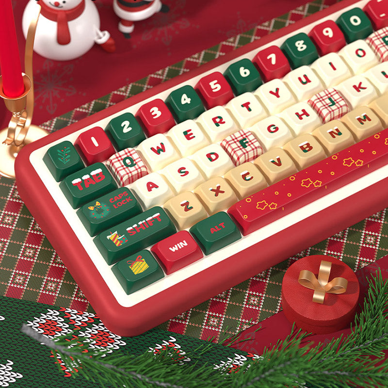 Christmas MDA Profile Dye Sub PBT Keycap Set