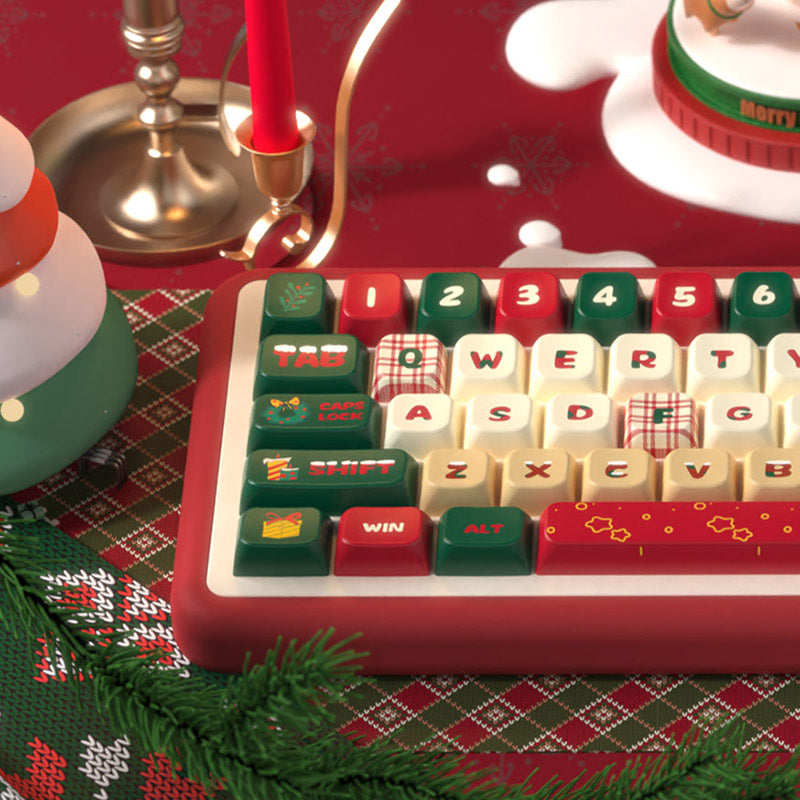 Christmas MDA Profile Dye Sub PBT Keycap Set