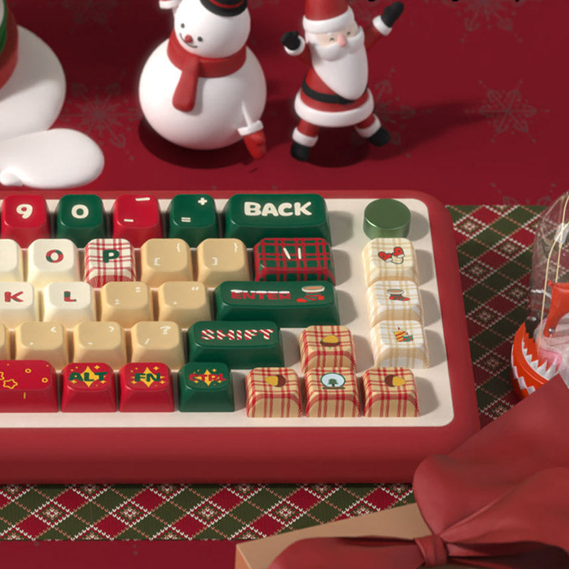 Christmas MDA Profile Dye Sub PBT Keycap Set