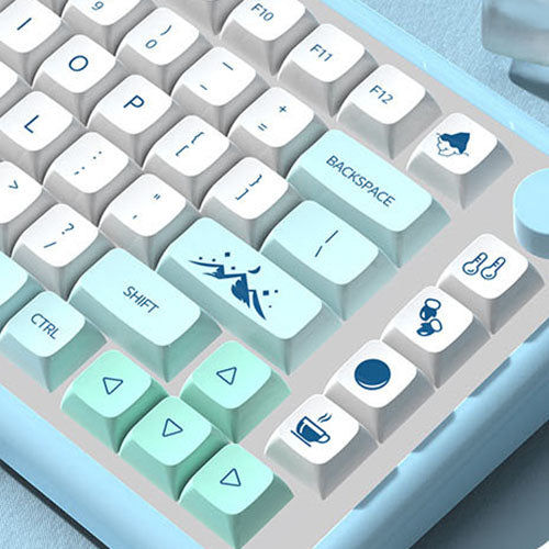 Iceberg 139 Key XDA Profile Dye Sub PBT Keycap Set