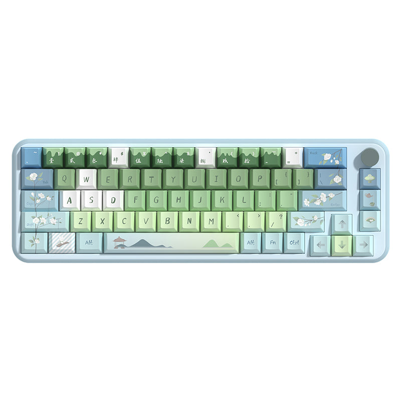 Jasmine Rabbit Cherry Profile Dye Sub PBT Keycap Set