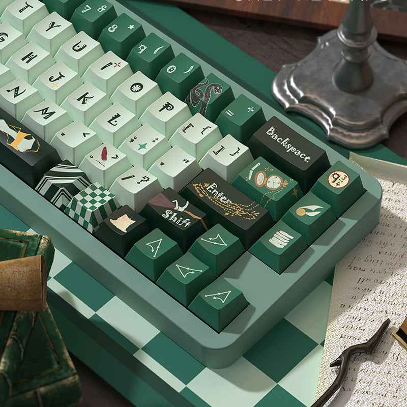 Slytherin Cherry Profile Dye Sub PBT Keycap Set