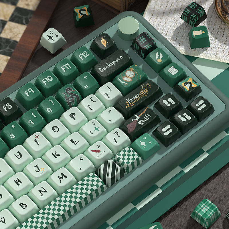 Slytherin MDA Profile Dye Sub PBT Keycap Set