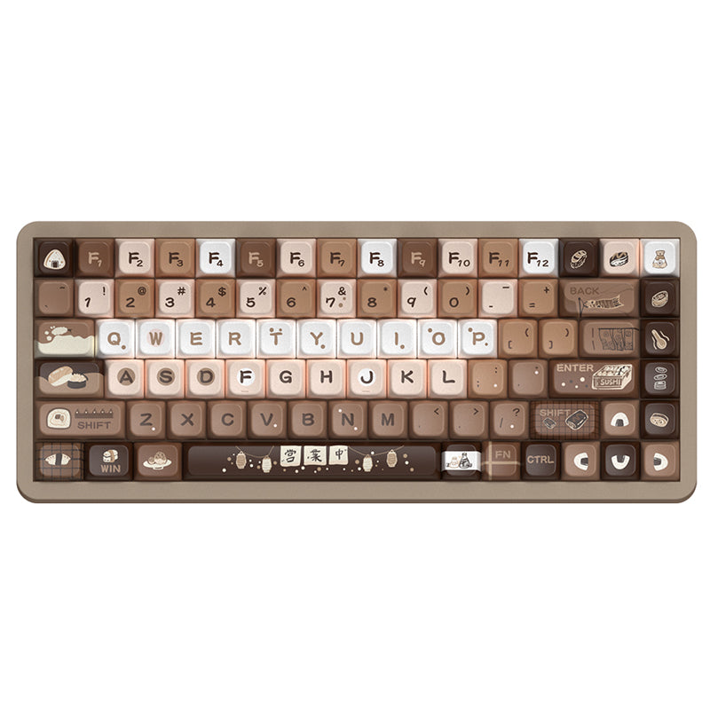 Sushi Roll MDA Profile Dye Sub PBT Keycap Set