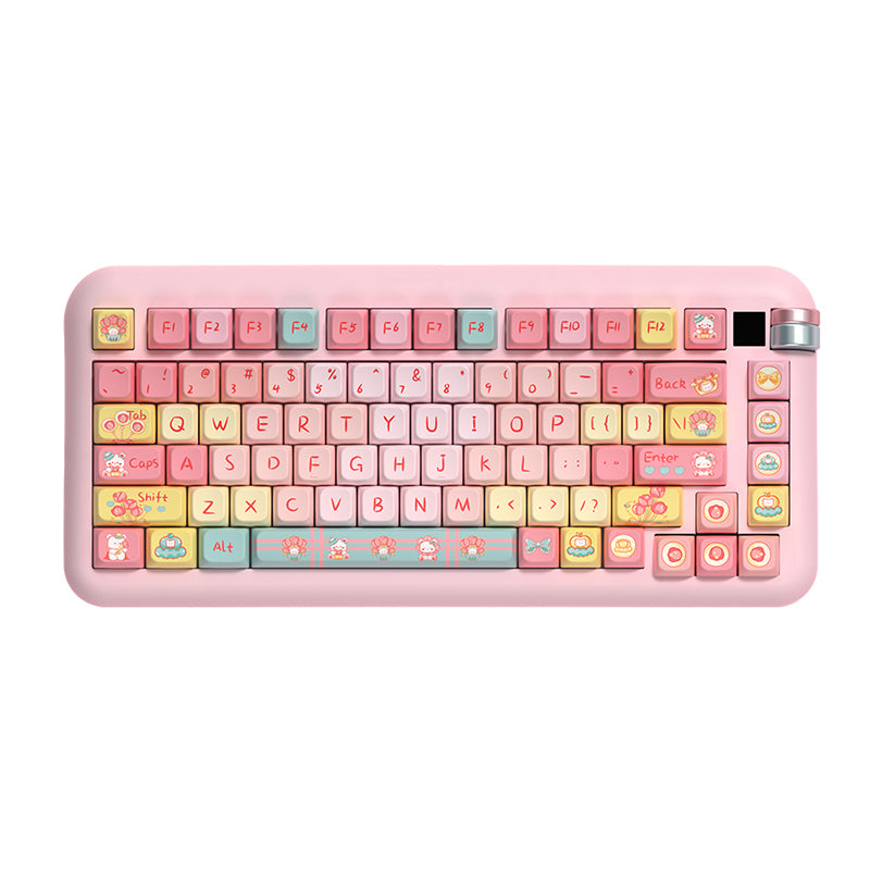 Tulip Bear MDA Profile Dye Sub PBT Keycap Set
