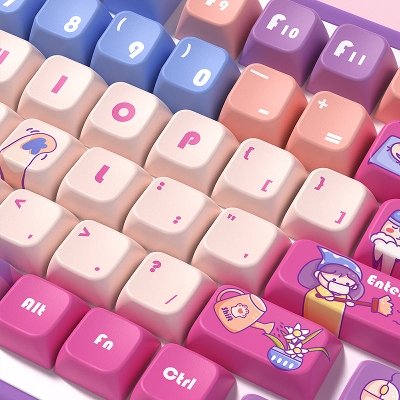 Weekends MDA Profile Dye Sub PBT Keycap Set