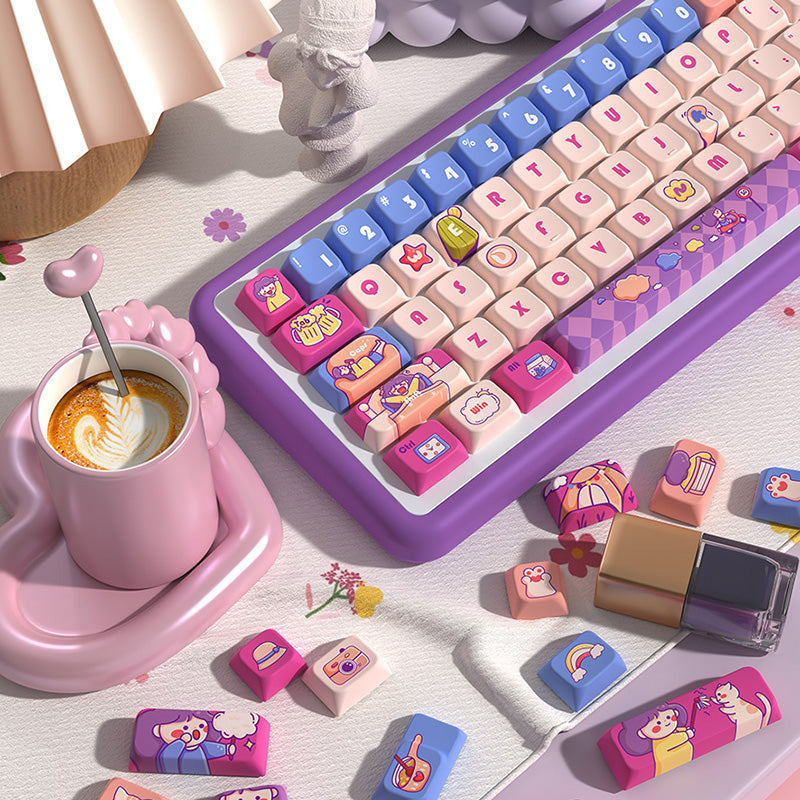Weekends MDA Profile Dye Sub PBT Keycap Set