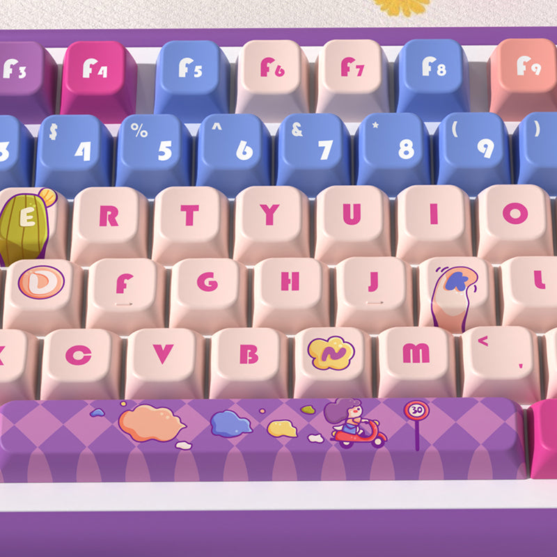 Weekends MDA Profile Dye Sub PBT Keycap Set