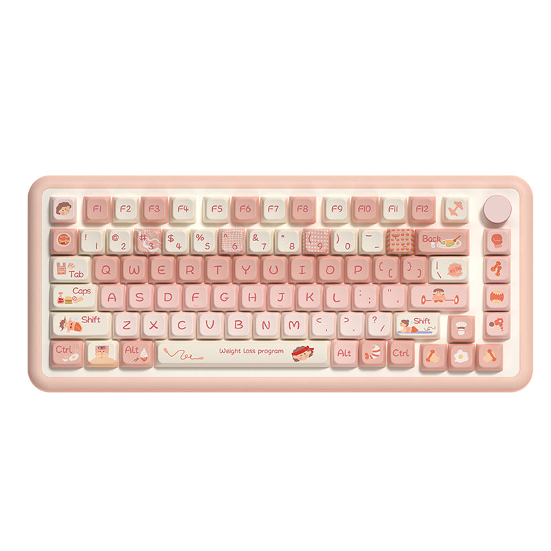 Weight Loss MDA Profile Dye Sub PBT Keycap Set