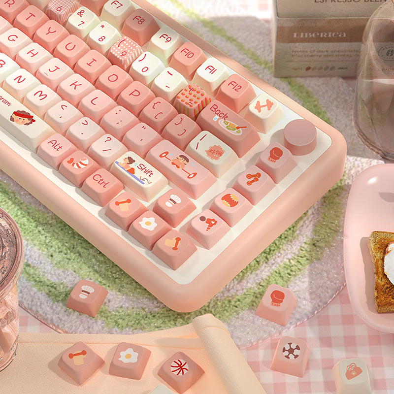 Weight Loss MDA Profile Dye Sub PBT Keycap Set